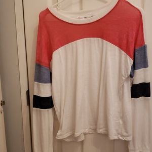 Pink Rose long sleeve.